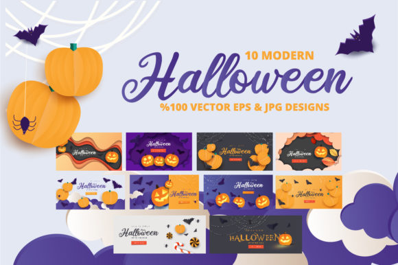 Download Paper Art Halloween Night Background - Art Collection