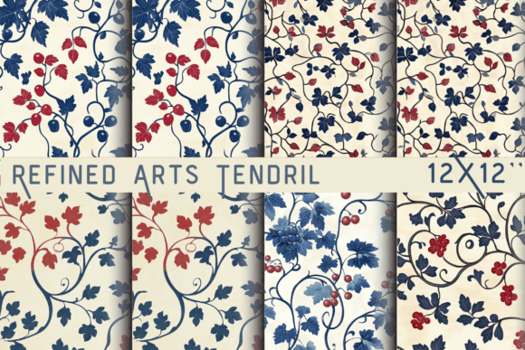 Download Refined Arts Tendril Lattice Printable - Art Collection