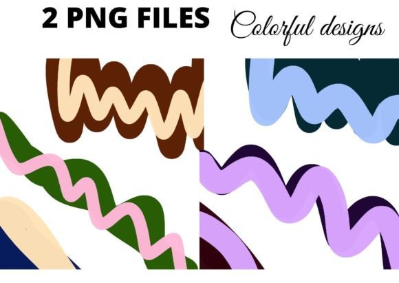 Download Colorful Curls Lines Art Design - Art Collection