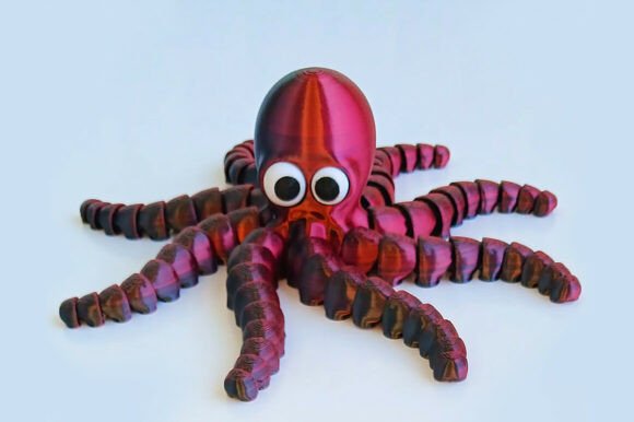 Download Articulated Octopus – Flexible 3D Model - Art Collection