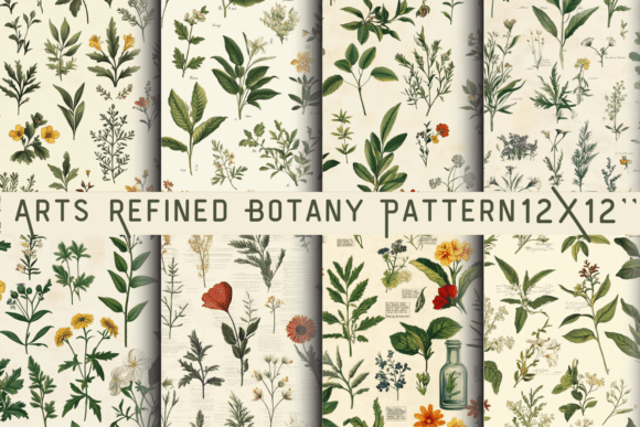 Download Arts Refined Botany Pattern - Art Collection