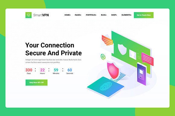 Download Smart VPN Hero Header. - Art Collection