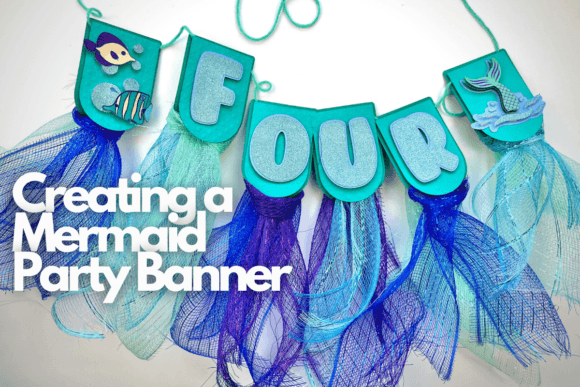 Download Creating a Mermaid Party Banner - Art Collection