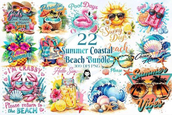 Download Summer Coastal Beach Clipart - Premium Resources