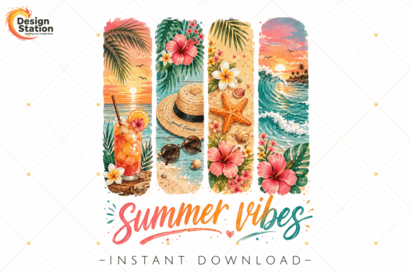 Download Summer Vibes Tropical Beach Shirt PNG - Beach Collection