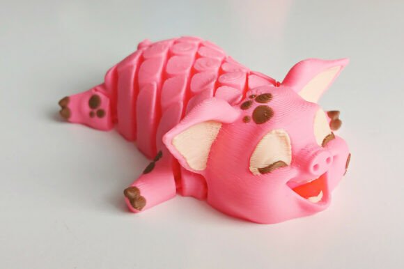 Download 🐷Articulated Pig Cute Flexible 3D Print - Art Collection