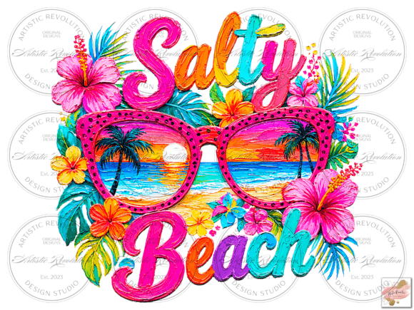 Download Floral Salty Beach Png Floral Summer Png - Premium Bundle