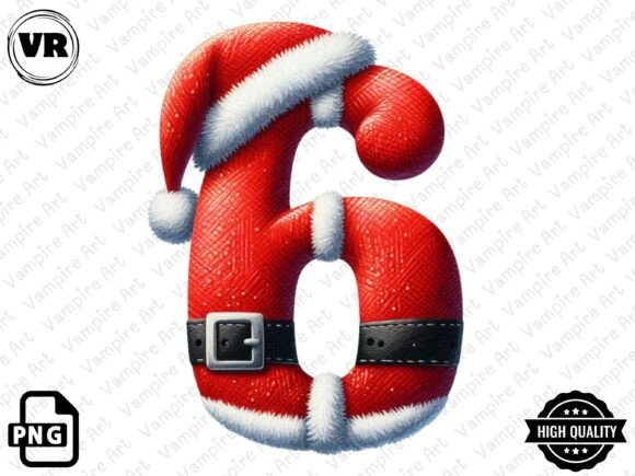 Download Holiday Typeface and Number Clipart PNG - Art Collection