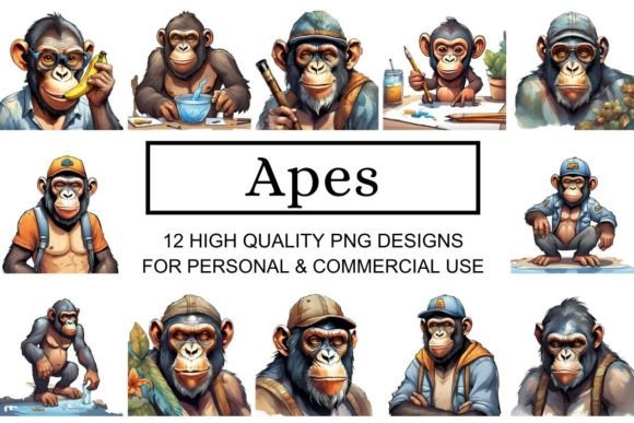 Download Captivating Ape Clipart Designs - Art Collection