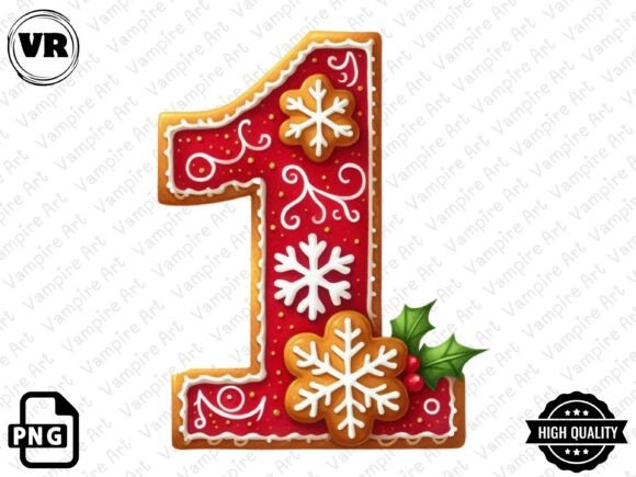 Download Holiday Typeface and Number Clipart PNG - Art Collection