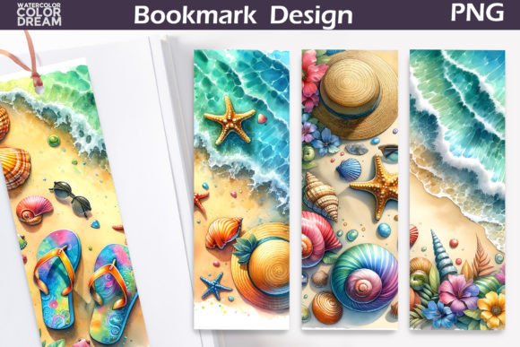 Download Summer Beach Bookmark - Beach Collection