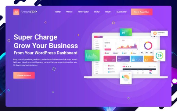 Download Smart Erp Hero Header - Art Collection